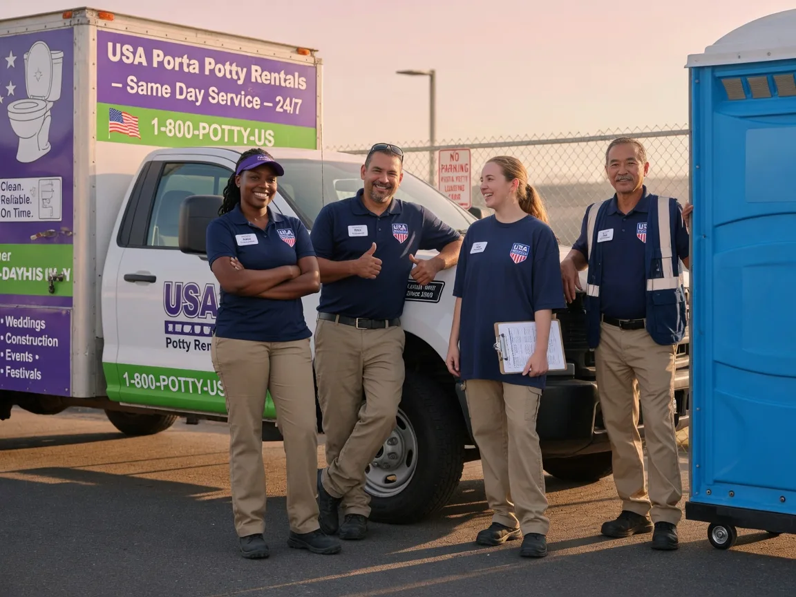 Porta Potty Rental company in Bacova, VA